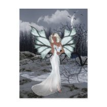 Winter Fairy D4 Postcards