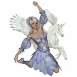 Winter Fairy Jules Unicorn Pegasi Beauty Photo Scu photo sculptures
