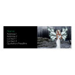 Winter Fairy Profile Cards business cards