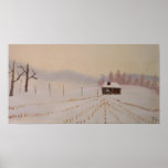 Winter Farmland posters