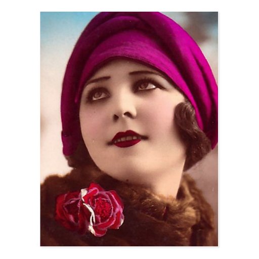 Winter Fashionable Postcards