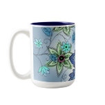 Winter Floral Mug