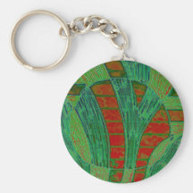 winter foursquare keychains