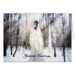 Winter Goddess Greeting Card