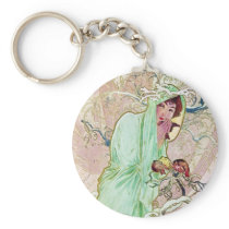 Winter Goddess Keychain