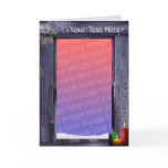Winter Greeting Card--Customisable