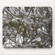 Winter Hedge Mousemat mousepads