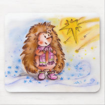Winter Hedgehog Set! Mouse Pads