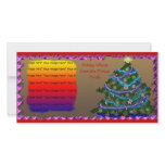winter holiday photo cards