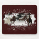 Winter Horses Mousepad