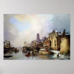 Winter in Konigsberg Print