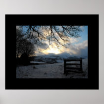 Winter in Mid Wales Print