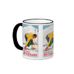 Winter in Switzerland mugs