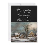 Winter in the Country, A cold  Morning invitations