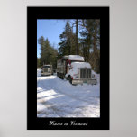 Winter in Vermont posters