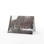 Winter in Washington Square (Season's Greetings) cards