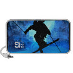 Winter Landscape and Freestyle Skier Speaker System