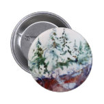 Winter Landscape Button