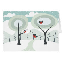 winter landscape cards