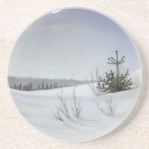 Winter Landscape Drink Coasters