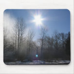 Winter Landscape Glows In The Sun Mousepad