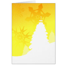 Winter Landscape - Greetings Card
