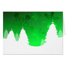 Winter Landscape - Greetings Card