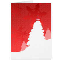Winter Landscape - Greetings Card