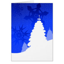 Winter Landscape - Greetings Card