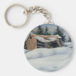 Winter Landscape Keychain