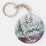 Winter Landscape Keychain