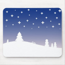 Winter landscape mousepads