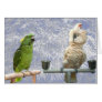 Winter Look Large Note Card