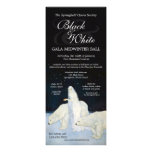 Winter Magic Black and White Ball Invitations