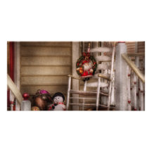 Winter - Metuchen, NJ - Waiting for Santa Photo Card