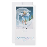Winter moondust photo cards
