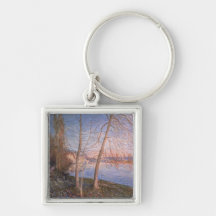 Winter Morning, 1878 Key Chains
