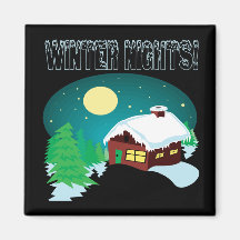 Winter Nights 2 Magnet