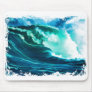 Winter Pacific Surf Oil Painting