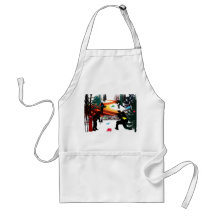 Winter Paintball in the Woods Aprons
