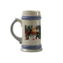 Winter Paintball in the Woods Coffee Mug
