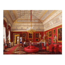 Winter Palace Interiors Postcard