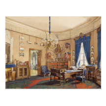 Winter Palace Interiors Postcard