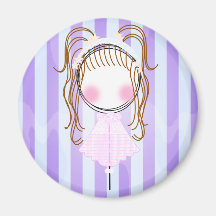 Winter PenGirl Magnet