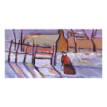 Winter photo cards