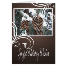 Winter Pines/ Holiday Card