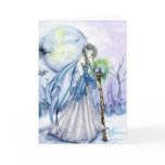 Winter Queen Greeting Card