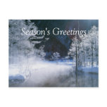 Winter River - Customisable Postcards