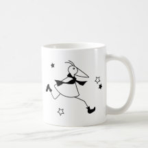 Winter-RUNNY with stars & Sternen Kaffee Haferl