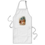 Winter Santa Apron for a Cookie Baking
